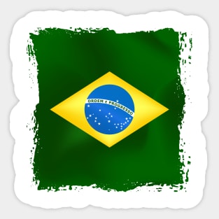 Brazil Artwork Sticker